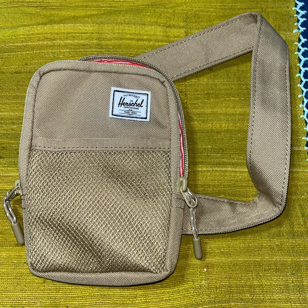 Herschel Supply Company Tan Crossbody Bag